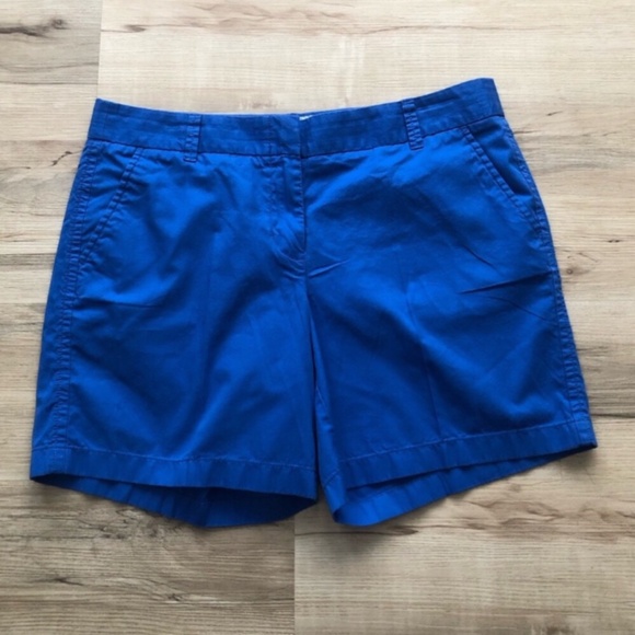 J. Crew Vibrant Blue Women's Shorts - Picture 4 of 11